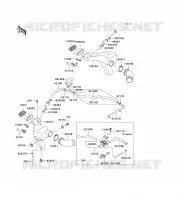 MANCHON pour Kawasaki ZZR600 2004