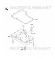 CARTER INFERIEUR pour Kawasaki ZZR600 2004