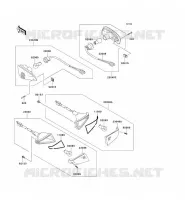 CLIGNOTANTS pour Kawasaki ZZR600 2004