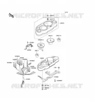 COMPTEURS pour Kawasaki ZZR600 2004
