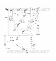 CONTACTEUR pour Kawasaki ZZR600 2004