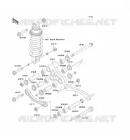 SUSPENSION pour Kawasaki ZZR600 2004