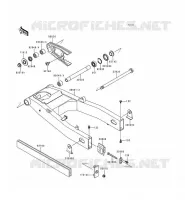 BRAS OSCILLANT pour Kawasaki ZZR600 1996