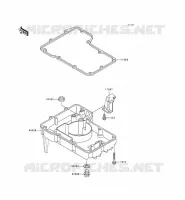 CARTER INFERIEUR pour Kawasaki ZZR600 1996