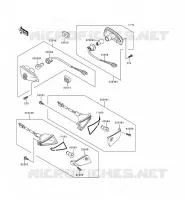 CLIGNOTANTS pour Kawasaki ZZR600 1996