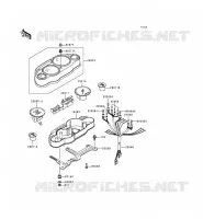 COMPTEURS pour Kawasaki ZZR600 1996