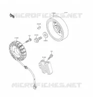 G&Eacute;N&Eacute;RATEUR pour Kawasaki ZZR600 1996
