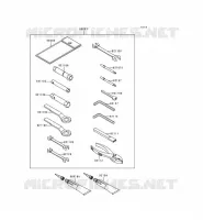 OUTIL UTILISATEUR pour Kawasaki ZZR600 1996