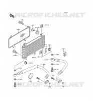 RADIATEUR D'HUILE pour Kawasaki ZZR600 1996