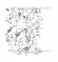 RADIATEUR pour Kawasaki ZZR600 1996