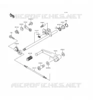 SELECTEUR pour Kawasaki ZZR600 1996