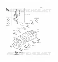 VILEBREQUIN pour Kawasaki ZZR600 1996
