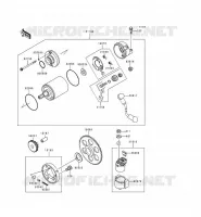 D&Eacute;MARREUR pour Kawasaki ZZR600 1997