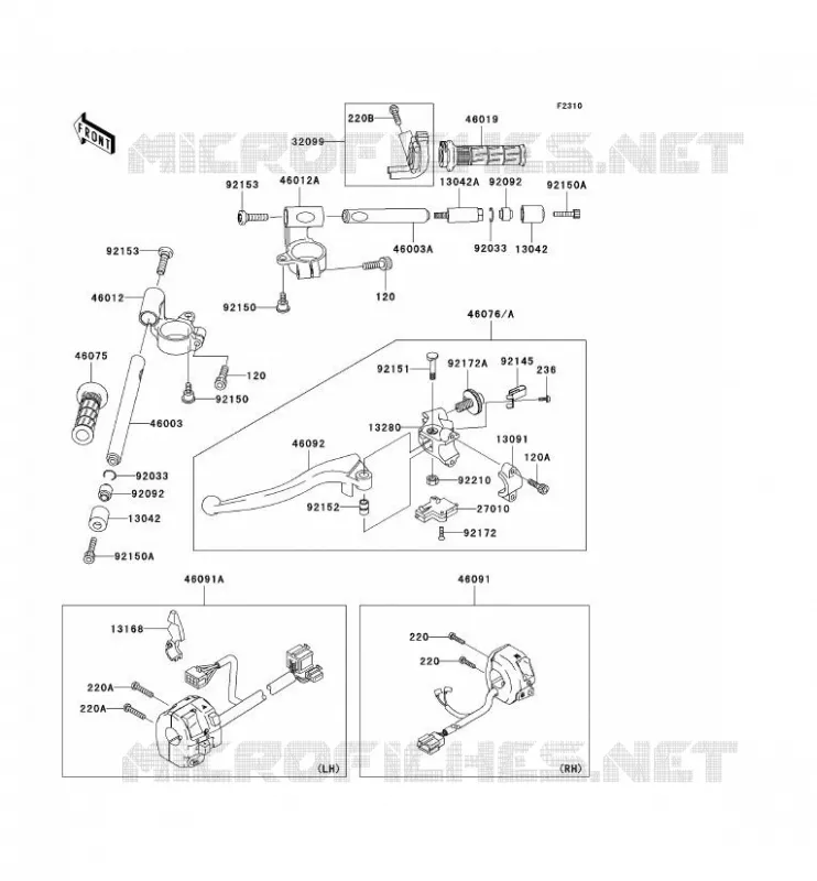 GUIDON Kawasaki MOTOS 600 2008 ZZR600  ZX600J8F