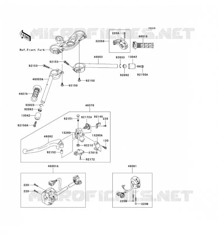 GUIDON Kawasaki MOTOS 600 2005 NINJA ZX-6RR  ZX600-N1
