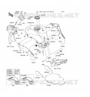 RESERVOIR CARBURANT pour Kawasaki NINJA ZX-6R 2007