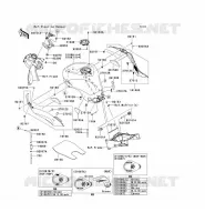 RESERVOIR CARBURANT pour Kawasaki NINJA ZX-6R 2009