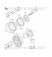 EMBRAYAGE pour Kawasaki NINJA ZX-6R 2002