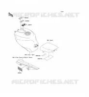 LABEL pour Kawasaki NINJA ZX-6R 2002