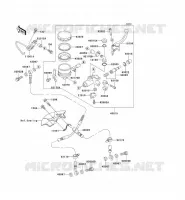 MAITRE CYLINDRE AV pour Kawasaki NINJA ZX-6R 2002