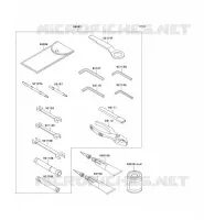 OUTIL UTILISATEUR pour Kawasaki NINJA ZX-6R 2002