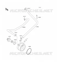 RADIATEUR D'HUILE pour Kawasaki NINJA ZX-6R 2002