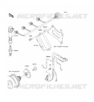 SYSTEME D&acute;ALLUMAGE pour Kawasaki NINJA ZX-6R 2002
