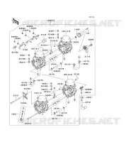 CARBURATEUR(FR,UK) pour Kawasaki NINJA ZX-6R 2002
