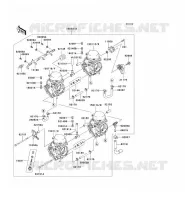 CARBURATEUR(FR,UK) pour Kawasaki NINJA ZX-6R 2002