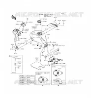 RESERVOIR CARBURANT pour Kawasaki NINJA ZX-6R 2013