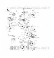 RESERVOIR CARBURANT pour Kawasaki NINJA ZX-6R 2015