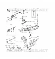 CONTACTEUR SERRURE/R&Eacute;FLECTEUR pour Kawasaki NINJA ZX-6R 2015