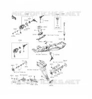 CONTACTEUR SERRURE/R&Eacute;FLECTEUR pour Kawasaki NINJA ZX-6R ABS 2013