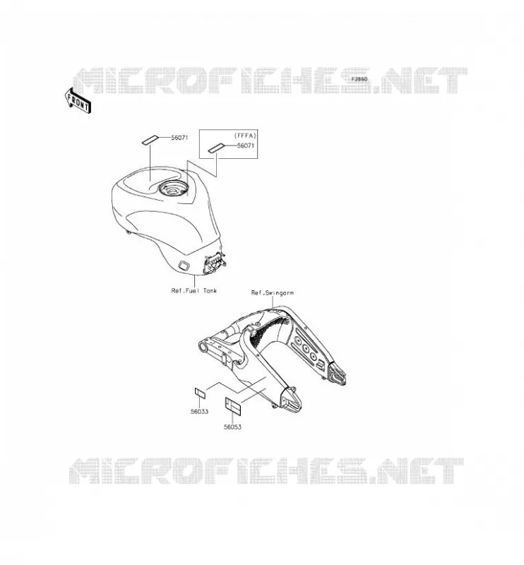LABEL Kawasaki MOTOS 636 2015 NINJA ZX-6R ABS  ZX636FFF