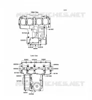 BOULON CARTER MOTEUR pour Kawasaki ZXR750 1990