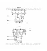 BOULON CARTER MOTEUR pour Kawasaki ZXR750R 1993