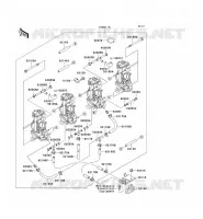 CARBURATEUR pour Kawasaki ZXR750R 1993