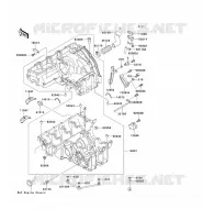 CARTER MOTEUR(S) pour Kawasaki ZXR750R 1993