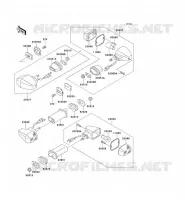 CLIGNOTANTS pour Kawasaki ZXR750R 1993