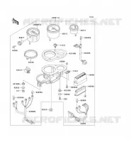 COMPTEURS pour Kawasaki ZXR750R 1993