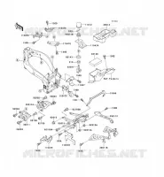 ELECTRO BRACKET pour Kawasaki ZXR750R 1993