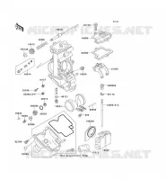 PI&Egrave;CES DE CARBURATEUR pour Kawasaki ZXR750R 1993