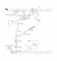 POMPE A ESSENCE pour Kawasaki ZXR750R 1993