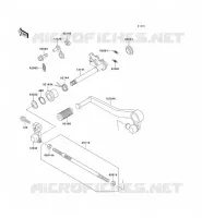 SELECTEUR pour Kawasaki ZXR750R 1993
