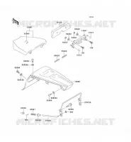 SELLE pour Kawasaki ZXR750R 1993