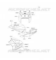 STICKER pour Kawasaki ZXR750R 1993