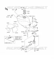 RESERVOIR CARBURANT pour Kawasaki NINJA ZX-7R 1999
