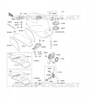 RESERVOIR CARBURANT pour Kawasaki NINJA ZX-9R 1994