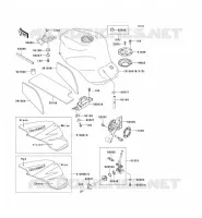 RESERVOIR CARBURANT pour Kawasaki NINJA ZX-9R 1994