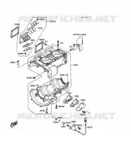CARTER MOTEUR(S) pour Kawasaki JET MATE 1989